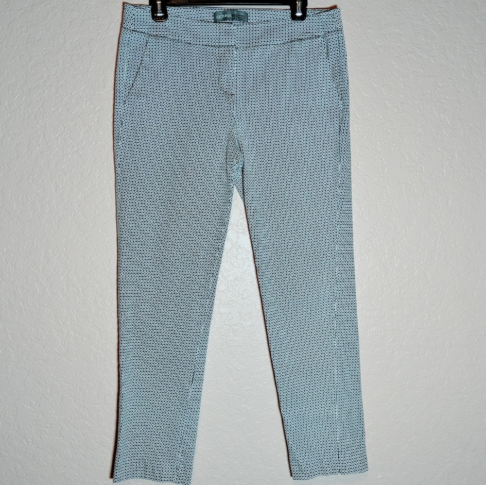 Donna Ricco New York Capri geometric pattern pants
